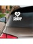 Kalpli 57 Sinop Araba Sticker Beyaz 20X15 cm 2