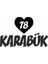 Kalpli 78 Karabük Araba Sticker Siyah 20X15 cm 1