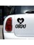 Kalpli 52 Ordu Araba Sticker Siyah 20X15 cm 2