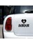 Kalpli 15 Burdur Araba Sticker Siyah 20X15 cm 2