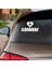 Kalpli 70 Karaman Araba Sticker Beyaz 20X15 cm 2