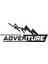 Adventure 4x4 Araba Sticker Siyah 20X10 cm 1