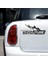 Adventure 4x4 Araba Sticker Siyah 20X10 cm 2