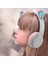 P47M Cat Ear Kedi Kulaklı Kulak Üstü Kablosuz Bluetooth Kulaklık 2