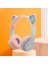 P47M Cat Ear Kedi Kulaklı Kulak Üstü Kablosuz Bluetooth Kulaklık 3