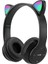 P47M Cat Ear Kedi Kulaklı Kulak Üstü Kablosuz Bluetooth Kulaklık 1