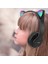 P47M Cat Ear Kedi Kulaklı Kulak Üstü Kablosuz Bluetooth Kulaklık 2