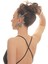 Kadın Gümüş Renk Lak Kaplama Zirkon Taşlı Dokulu Yaprak Stilizesi Sol Kulak Earcuff&kıkırdak Küpe 3