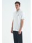 Beyaz Yazı Nakışlı Baskı Detaylı Standart Kalıp Polo Yaka Erkek T-Shirt - 88239 5