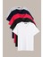 Erkek Çok Renkli T- Shirt Regular Fit Rahat Kesim V Yaka 5'li Basic Tişört Paketi 1
