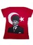 Mevlana Giyim 5 Yaş 12 Yaş Arası Türk Bayrağı Üzeri Atatürk Baskılı Çocuk Tişört T-Shirt 2