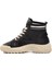 23K310-20 Siyah Bağcıklı Kadın Sneaker Bot 3