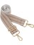 Geniş Omuz Askısı Ayarlanabilir Yedek Kemer Crossbody Kanvas Çanta（gri Altın TOKA）80-130CM (Yurt Dışından) 1