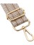 Geniş Omuz Askısı Ayarlanabilir Yedek Kemer Crossbody Kanvas Çanta（gri Altın TOKA）80-130CM (Yurt Dışından) 2
