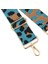 Geniş Omuz Askısı Ayarlanabilir Yedek Kemer（mavi Leopar Desenli Altın TOKA）80-130CM (Yurt Dışından) 2