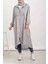 Imza Desenli Gunmetal Spor Kap - Gri 5