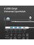 Polham 5in1 Pd Type C 4x USB Girişli 1x USB C Girişli Çevirici Çoğaltıcı Adaptör Hub, Ultra Hızlı 3