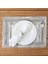 Bagliore Amerikan Servis 35X50 cm Beyaz-Silver 1