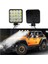 16 LED Kare Off Road Iş Makinası Çalışma Lambası Sis Farı 1