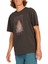 Siyah Erkek T-Shirt A5012300_VOLCOM Fty Caged Stone Rib 1