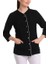Poppy - Kadın Likralı Siyah Üniforma Üst 2