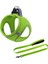 Air Mesh 2'li Bundle Set Kedi Köpek Göğüs Tasması + Köpek Gezdirme Tasması/kayışı 1