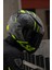 Rapıd Raven Mat Siyah-Gri-Neon Sarı Kask 3