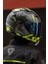 Rapıd Raven Mat Siyah-Gri-Neon Sarı Kask C3 1