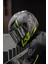 Rapıd Raven Mat Siyah-Gri-Neon Sarı Kask C5 4