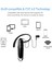 Qualcomm Bluetooth Kulaklık B41 Hd Konuşan Asılı Kulak Süper Uzun Bekleme Tek Kulak Iş Kablosuz Kulaklık (Yurt Dışından) 4
