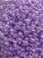 8mm Lila Renk Akrilik Dünya Model Boncuk,takı , Çanta Yapım Boncuğu (50GR,~200 Adet) 2