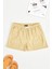 Cep Detaylı Erkek Deniz Şortu Hardal 1
