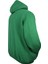 Erkek Büyük Beden Kapşonlu Sweatshirt 3 Iplik Yeşil 4