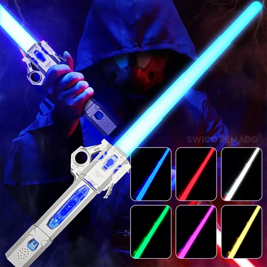 Swico Remado Fx Sesli 7 Renk Genişletilebilir Star Wars Işın Kılıcı Oyuncakları (Yurt Dışından)
