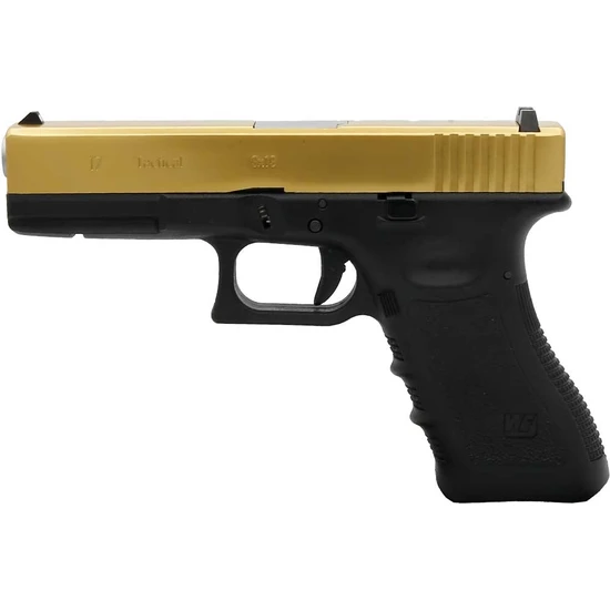 We Glock 17 Gen3 Titanium Gold Airsoft Tabanca