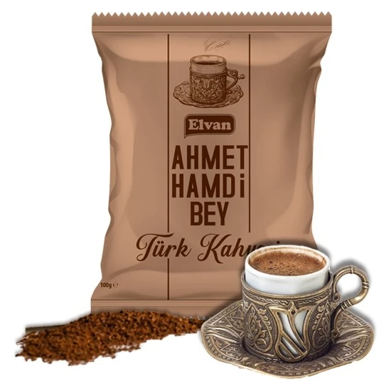 Ahmet Hamdi Bey Türk Kahvesi 100 Gr. (1 Paket)