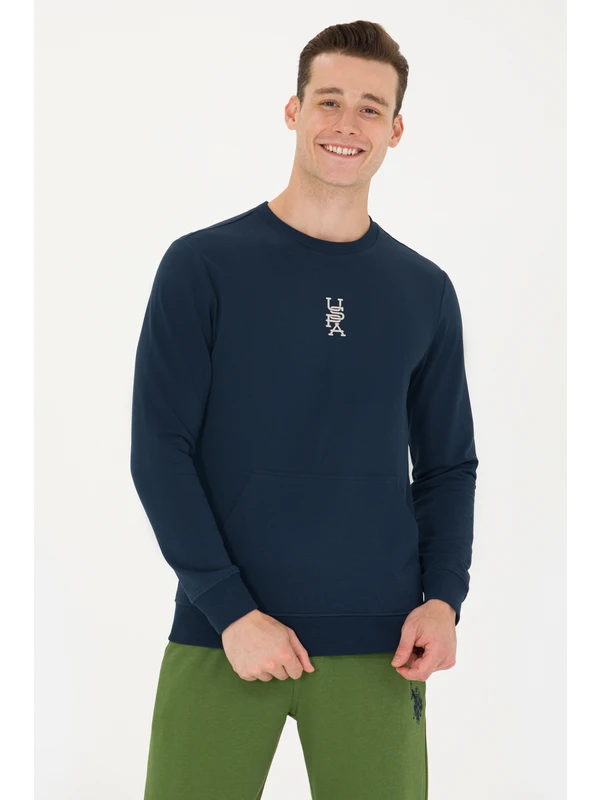 U.S. Polo Assn. Erkek Lacivert Sweatshirt 50276410-VR033