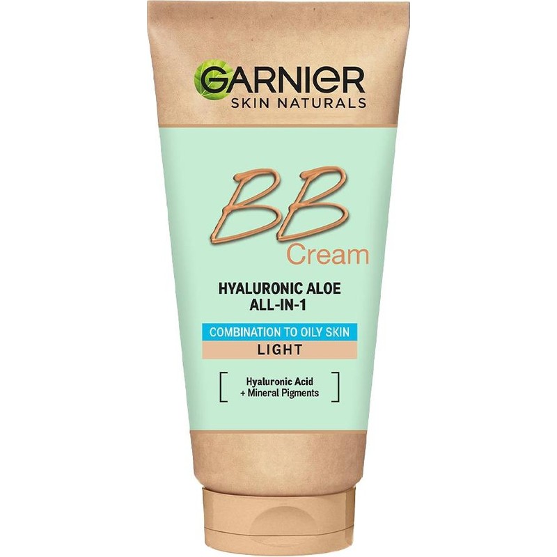Garnier BB Krem Hyaluronic Aloe Yağlı Karma Ciltler Açık Ton 50 ml