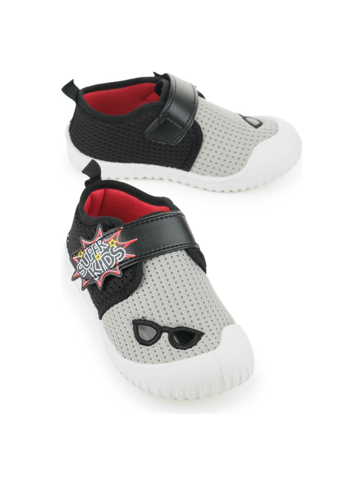 Gezer Yazlık Keten Erkek Çocuk Ayarlanabilir Ayakkabı - Görsel 3