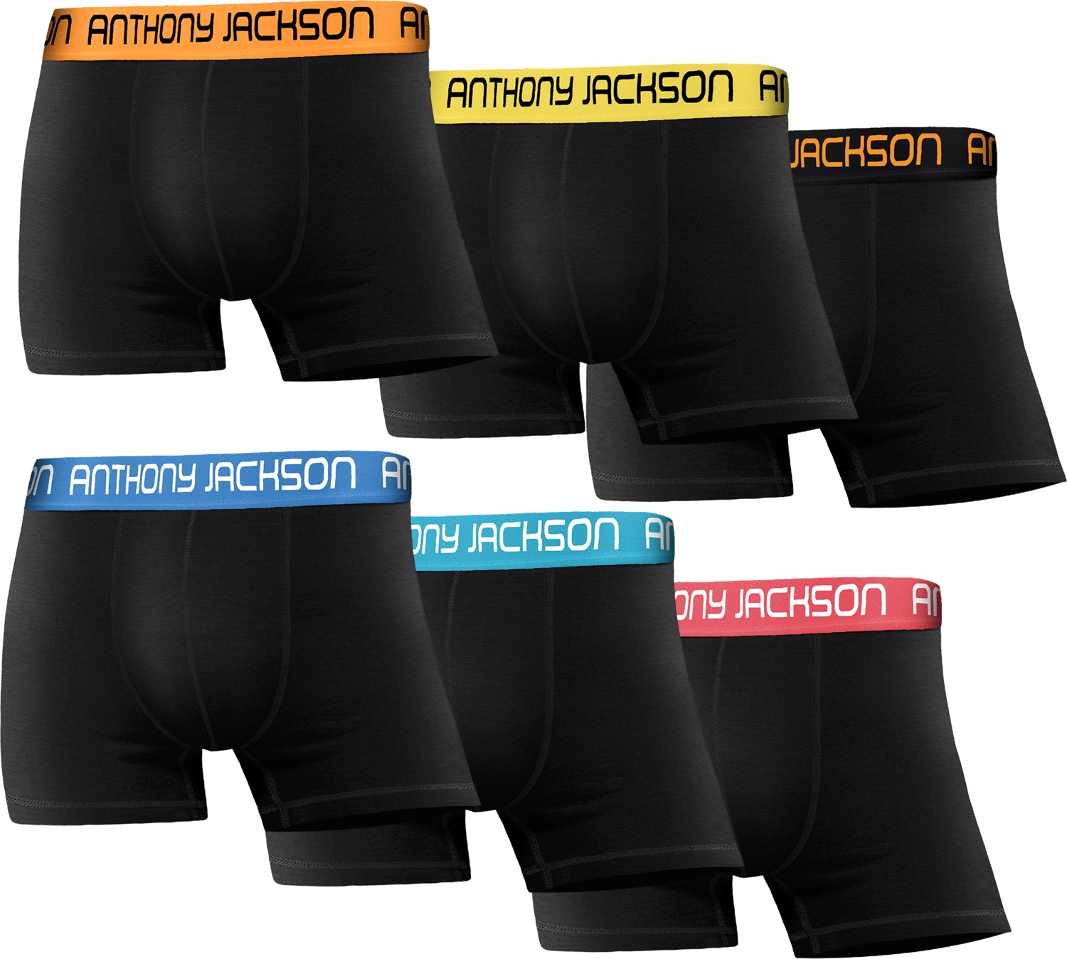 Anthony Jackson Likralı 6'lı Kutu Premium Erkek Boxer Boss görsel 6