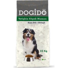 Dogido 17/7 Yetişkin Köpek Maması - Kuzu Etli + Pirinçli 15 kg