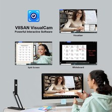 Vıısan P4U 13MP 4K UHD Belge Kamerası ve Web Kamerası