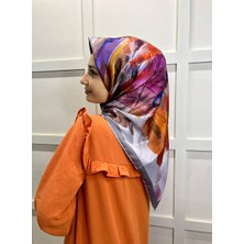 Piramit Hem Abiye, Hem Günlük Kullanım Desenli Rayon Eşarp 00892