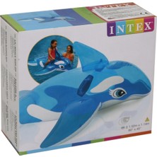 intex Şeffaf Balina Binici