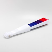 Afillix Concept Mavi Mor Pembe Çizgili Tasarım Yelpaze
