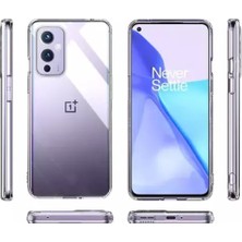 Apsuwa Oneplus 9 Kılıf Silikon Şeffaf + Ekran Koruyucu