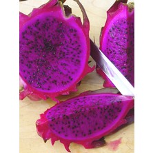 FidanBudur Ejder Meyvesi, Dragon Fruit, Pitaya, 1 Kg, 3-4 Adet, Içi Kırmızı-Mor Tropikal Meyve