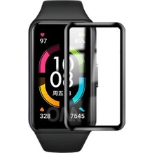 Basias Huawei Band  8  Tam Kaplayan Kavisli Nano Ekran Koruyucu 5d
