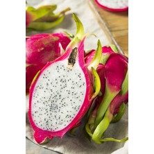 FidanBudur Ejder Meyvesi, Dragon Fruit, Içi Beyaz, 1 Kg, 3-4 Adet Iri Tropikal Meyve