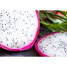 FidanBudur Ejder Meyvesi, Dragon Fruit, Içi Beyaz, 1 Kg, 3-4 Adet Iri Tropikal Meyve